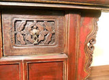 Antique Chinese "Butterfly" Coffer (5191),  Cunninghamia/Elm Wood, Circa 1800-1849