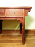 Antique Chinese Ming Painting Table (5717), Cypress Wood, Circa 1800-1849