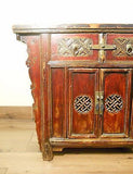 Antique Chinese "Butterfly" Cabinet (5713), Circa 1800-1849