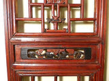 Antique Chinese Screen Panels (5113) (Pair) Cunninghamia wood, 1800-1849