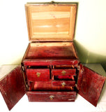 Antique Chinese Ming Official Stationery Chest (2519), Circa 1800-1849