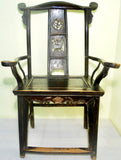 Antique Chinese High Back Arm Chair (2709), Circa 1800-1849