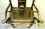 Antique Chinese High Back Arm Chair (2709), Circa 1800-1849