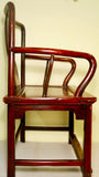 Antique Chinese Ming Arm Chair (2775), Cypress/Elm, Circa 1800-1849