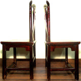 Antique Chinese High Back Chairs (5639) (Pair), Circa 1800-1849