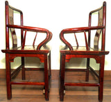 Antique Chinese Ming Arm Chairs (5756), Circa 1800-1849