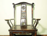 Antique Chinese High Back Arm Chair (5798), Circa 1800-1849