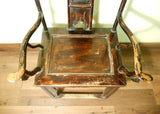 Antique Chinese High Back Arm Chair (5798), Circa 1800-1849