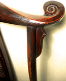 Antique Chinese High Back Arm Chair (5858), Circa 1800-1849