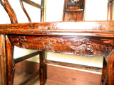 Antique Chinese High Back Arm Chair (5874), Circa 1800-1849