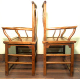 Antique Chinese Ming Arm Chairs (5910) (Pair), Circa 1800-1849