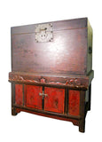 Antique Chinese Chest On Chest (5980), Circa 1800-1849