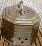 Vintage Copper Potpourri Box (7016)