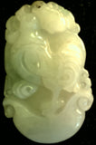 Natural Jadeite Translucent Jade Tablet/Pendant (7125)
