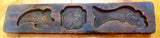 Antique Hand Carved Wooden Candy/Cookie/Cake Mold (7298), Circa Late of 1800