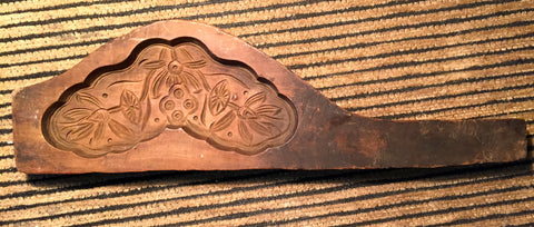 Antique Hand Carved Wooden Candy/Cookie/Cake Mold (7414), Circa Late of 1800