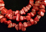 Handmade Red Coral Bracelet (8125)
