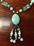 Handmade Turquoise Necklace (8303)