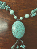 Handmade Turquoise Necklace (8303)