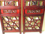 Antique Chinese Screen Panels  (3038)(Pair) Cunninghamia Wood, Circa 1800-1849