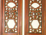 Antique Chinese Screen Panels (3250) (Pair) Cunninghamia wood, Circa 1800-1849