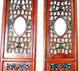 Antique Chinese Screen Panels (3238) (Pair) Cunninghamia wood, Circa 1800-1849